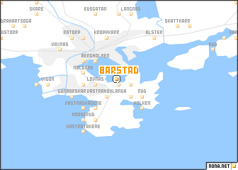 map of Bärstad