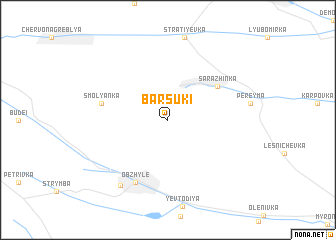 map of Barsuki
