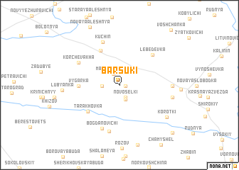 map of Barsuki