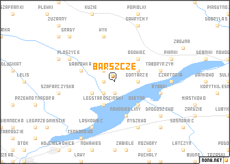 map of Barszcze