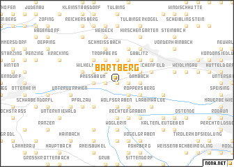 map of Bartberg