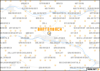 map of Bartenbach