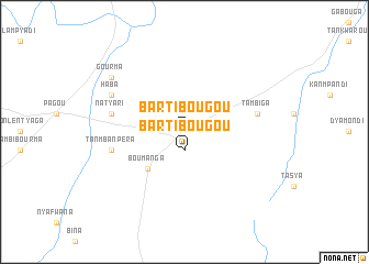 map of Bartibougou
