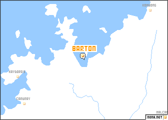 map of Barton