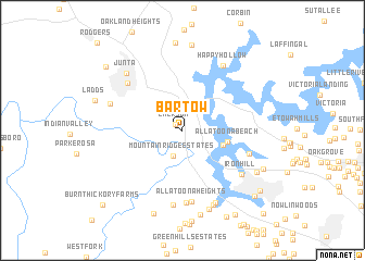 map of Bartow