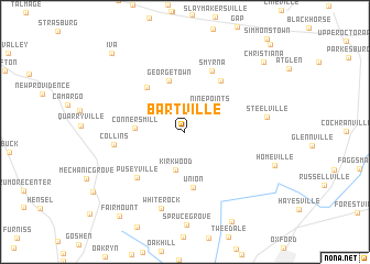 map of Bartville