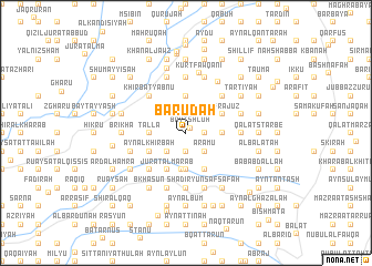 map of Bārūdah
