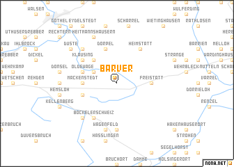 map of Barver