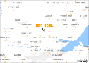 map of Barwedel