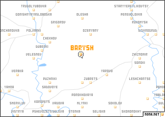 map of Barysh
