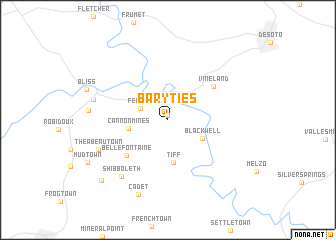 map of Baryties