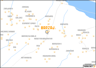 map of Barzāj