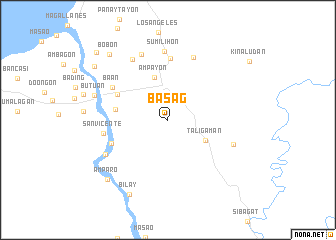 map of Basag