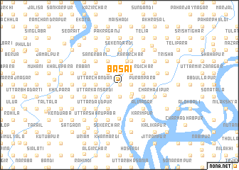 map of Bāsāi