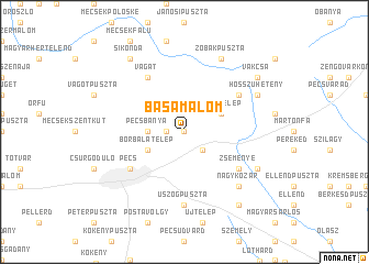 map of Basamalom