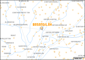 map of Basandīlah