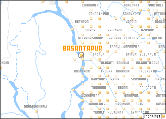 map of Basantapur