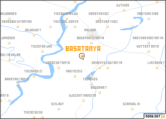 map of Basatanya