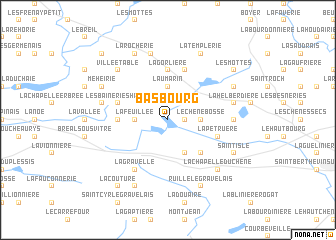 map of Bas Bourg