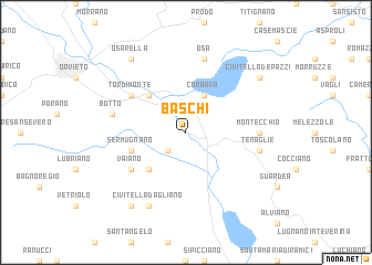 map of Baschi