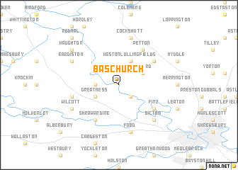 map of Baschurch