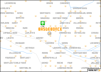 map of Bas de Bonce