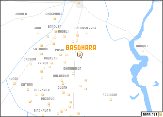 map of Basdhāra