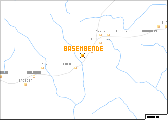 map of Basembende