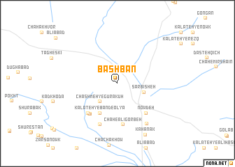 map of Bāshbān