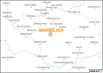 map of Bāshbolāgh