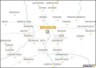 map of Bashevo