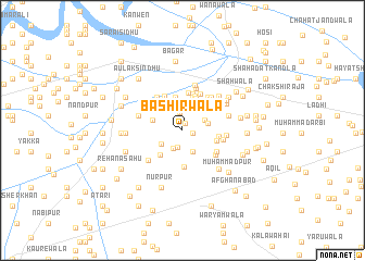 map of Bashīrwāla