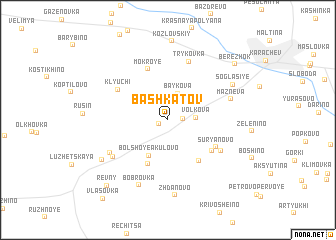 map of Bashkatov