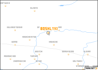 map of Bashlyki