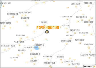 map of Bashmakovo