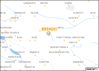 map of Bashuki