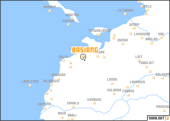 map of Basiang