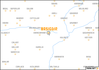 map of Başiğdir