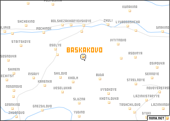 map of Baskakovo
