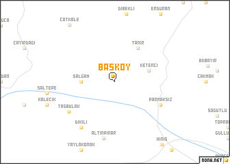 map of Başköy