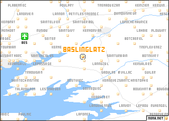 map of Bas Linglatz
