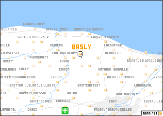 map of Basly