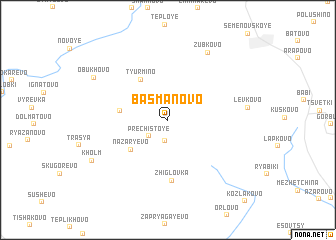 map of Basmanovo