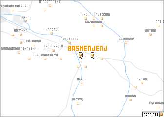 map of Bāsmenj