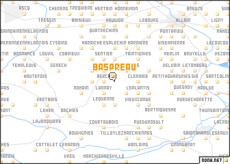 map of Bas Préau