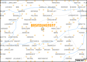 map of Bas Rouherent