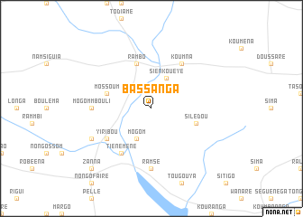 map of Bassanga