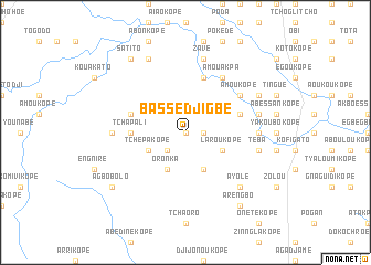 map of Bassé Djigbé