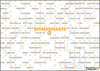 map of Basse Houssière