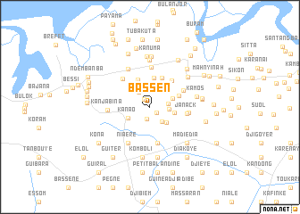 map of Bassen